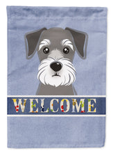 Load image into Gallery viewer, Schnauzer Welcome Garden Flag - Outdoor Decorative Yard Flag BB1392GF