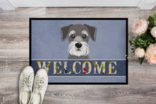 Load image into Gallery viewer, Schnauzer Welcome Doormat - 24x36 Decorative Floor Mat – Indoor/Outdoor Rug with Artistic Flair BB1392JMAT