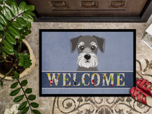 Load image into Gallery viewer, Schnauzer Welcome Doormat - 24x36 Decorative Floor Mat – Indoor/Outdoor Rug with Artistic Flair BB1392JMAT