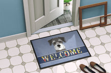 Load image into Gallery viewer, Schnauzer Welcome Doormat - 24x36 Decorative Floor Mat – Indoor/Outdoor Rug with Artistic Flair BB1392JMAT