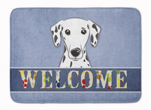 Load image into Gallery viewer, Dalmatian Welcome Machine Washable Memory Foam Mat BB1396RUG
