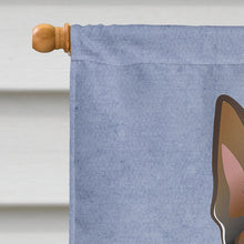 Load image into Gallery viewer, German Shepherd Welcome Flag Canvas House Size BB1397CHF