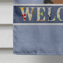 Load image into Gallery viewer, German Shepherd Welcome Flag Canvas House Size BB1397CHF