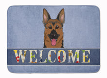 Load image into Gallery viewer, German Shepherd Welcome Machine Washable Memory Foam Mat BB1397RUG