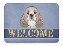 Load image into Gallery viewer, Cocker Spaniel Welcome Machine Washable Memory Foam Mat BB1402RUG