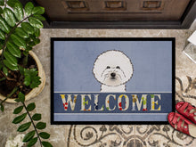 Load image into Gallery viewer, Bichon Frise Welcome Doormat - 24x36 Decorative Floor Mat – Indoor/Outdoor Rug with Artistic Flair BB1403JMAT