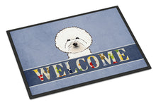 Load image into Gallery viewer, Bichon Frise Welcome Doormat - 24x36 Decorative Floor Mat – Indoor/Outdoor Rug with Artistic Flair BB1403JMAT