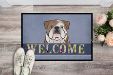 Load image into Gallery viewer, English Bulldog  Welcome Doormat - 24x36 Decorative Floor Mat – Indoor/Outdoor Rug with Artistic Flair BB1405JMAT