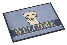 Load image into Gallery viewer, Yellow Labrador Welcome Doormat - 24x36 Decorative Floor Mat – Indoor/Outdoor Rug with Artistic Flair BB1408JMAT