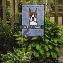 Load image into Gallery viewer, Boxer Welcome Garden Flag – Decorative Outdoor Yard Flag BB1409GF