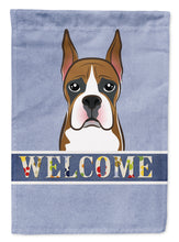 Load image into Gallery viewer, Boxer Welcome Garden Flag – Decorative Outdoor Yard Flag BB1409GF