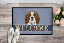 Load image into Gallery viewer, Cavalier Spaniel Welcome Doormat - 24x36 Decorative Floor Mat – Indoor/Outdoor Rug with Artistic Flair BB1410JMAT