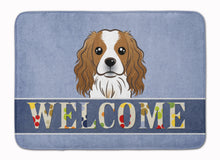 Load image into Gallery viewer, Cavalier Spaniel Welcome Machine Washable Memory Foam Mat BB1410RUG