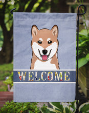 Load image into Gallery viewer, Shiba Inu Welcome Garden Flag – Decorative Outdoor Yard Flag BB1411GF
