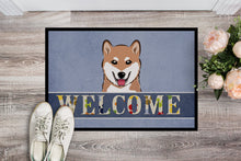 Load image into Gallery viewer, Shiba Inu Welcome Doormat - 24x36 Decorative Floor Mat – Indoor/Outdoor Rug with Artistic Flair BB1411JMAT