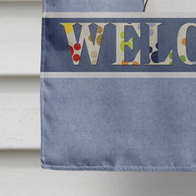 Load image into Gallery viewer, Westie Welcome Flag Canvas House Size BB1412CHF