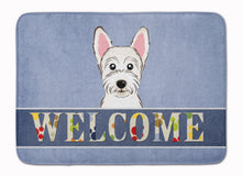 Load image into Gallery viewer, Westie Welcome Machine Washable Memory Foam Mat BB1412RUG