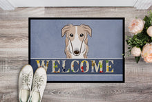 Load image into Gallery viewer, Borzoi Welcome Doormat - 24x36 Decorative Floor Mat – Indoor/Outdoor Rug with Artistic Flair BB1414JMAT