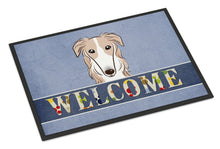 Load image into Gallery viewer, Borzoi Welcome Doormat - 24x36 Decorative Floor Mat – Indoor/Outdoor Rug with Artistic Flair BB1414JMAT