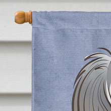 Load image into Gallery viewer, Saluki Welcome Flag Canvas House Size BB1415CHF