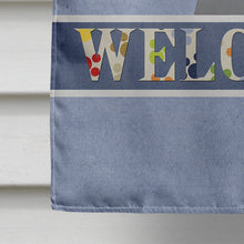 Load image into Gallery viewer, Saluki Welcome Flag Canvas House Size BB1415CHF