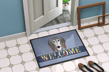 Load image into Gallery viewer, Saluki Welcome Doormat - 24x36 Decorative Floor Mat – Indoor/Outdoor Rug with Artistic Flair BB1415JMAT