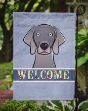 Load image into Gallery viewer, Weimaraner Welcome Garden Flag – Decorative Outdoor Yard Flag BB1417GF