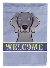 Load image into Gallery viewer, Weimaraner Welcome Garden Flag – Decorative Outdoor Yard Flag BB1417GF