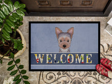 Load image into Gallery viewer, Yorkie Puppy Welcome Doormat - 24x36 Decorative Floor Mat – Indoor/Outdoor Rug with Artistic Flair BB1418JMAT
