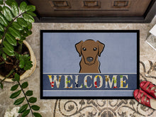 Load image into Gallery viewer, Chocolate Labrador Welcome Doormat - 24x36 Decorative Floor Mat – Indoor/Outdoor Rug with Artistic Flair BB1420JMAT