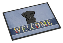 Load image into Gallery viewer, Black Labrador Welcome Doormat - 24x36 Decorative Floor Mat – Indoor/Outdoor Rug with Artistic Flair BB1421JMAT