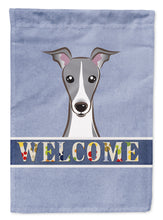 Load image into Gallery viewer, Italian Greyhound Welcome Garden Flag – Decorative Outdoor Yard Flag BB1422GF