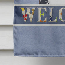 Load image into Gallery viewer, Bernese Mountain Dog Welcome Flag Canvas House Size BB1423CHF