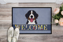 Load image into Gallery viewer, Bernese Mountain Dog Welcome Doormat - 24x36 Decorative Floor Mat – Indoor/Outdoor Rug with Artistic Flair BB1423JMAT