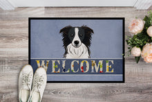 Load image into Gallery viewer, Border Collie Welcome Doormat - 24x36 Decorative Floor Mat – Indoor/Outdoor Rug with Artistic Flair BB1427JMAT