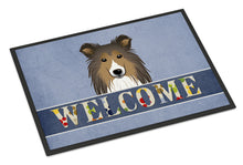 Load image into Gallery viewer, Sheltie Welcome Doormat - 24x36 Decorative Floor Mat – Indoor/Outdoor Rug with Artistic Flair BB1428JMAT
