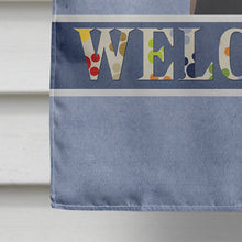 Load image into Gallery viewer, Doberman Welcome Flag Canvas House Size BB1431CHF