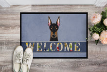 Load image into Gallery viewer, Doberman Welcome Doormat - 24x36 Decorative Floor Mat – Indoor/Outdoor Rug with Artistic Flair BB1431JMAT