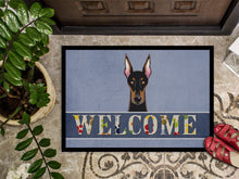 Load image into Gallery viewer, Doberman Welcome Doormat - 24x36 Decorative Floor Mat – Indoor/Outdoor Rug with Artistic Flair BB1431JMAT