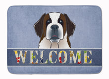 Load image into Gallery viewer, Saint Bernard Welcome Machine Washable Memory Foam Mat BB1432RUG