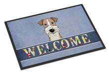 Load image into Gallery viewer, Wire Haired Fox Terrier Welcome Doormat - 24x36 Decorative Floor Mat – Indoor/Outdoor Rug with Artistic Flair BB1433JMAT