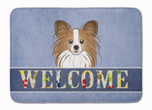 Load image into Gallery viewer, Papillon Welcome Machine Washable Memory Foam Mat BB1434RUG