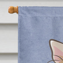 Load image into Gallery viewer, Chihuahua Welcome Flag Canvas House Size BB1437CHF