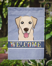 Load image into Gallery viewer, Golden Retriever Welcome Garden Flag – Decorative Outdoor Yard Flag BB1438GF