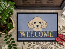 Load image into Gallery viewer, Buff Poodle Welcome Doormat - 24x36 Decorative Floor Mat – Indoor/Outdoor Rug with Artistic Flair BB1444JMAT