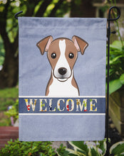 Load image into Gallery viewer, Jack Russell Terrier Welcome Garden Flag – Decorative Outdoor Yard Flag BB1446GF