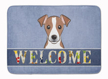 Load image into Gallery viewer, Jack Russell Terrier Welcome Machine Washable Memory Foam Mat BB1446RUG