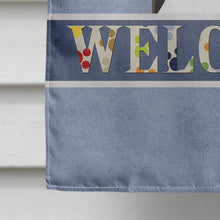 Load image into Gallery viewer, Jack Russell Terrier Welcome Flag Canvas House Size BB1447CHF