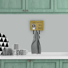 Load image into Gallery viewer, Boston Terrier Spoiled Dog Lives Here Leash or Key Holder BB1451TH68