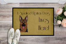 Load image into Gallery viewer, German Shepherd Spoiled Dog Lives Here Doormat - 24x36 Decorative Floor Mat – Indoor/Outdoor Rug with Artistic Flair BB1459JMAT